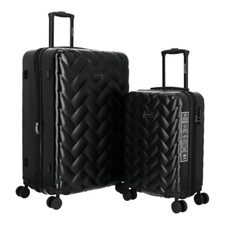 Travel luggage set: polycarbon - đánh giá và giá Expandable Hard Shell Luggage Set